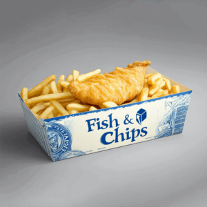 Custom Fish And Chips Boxes