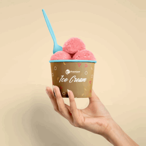 Custom Ice Cream Cups