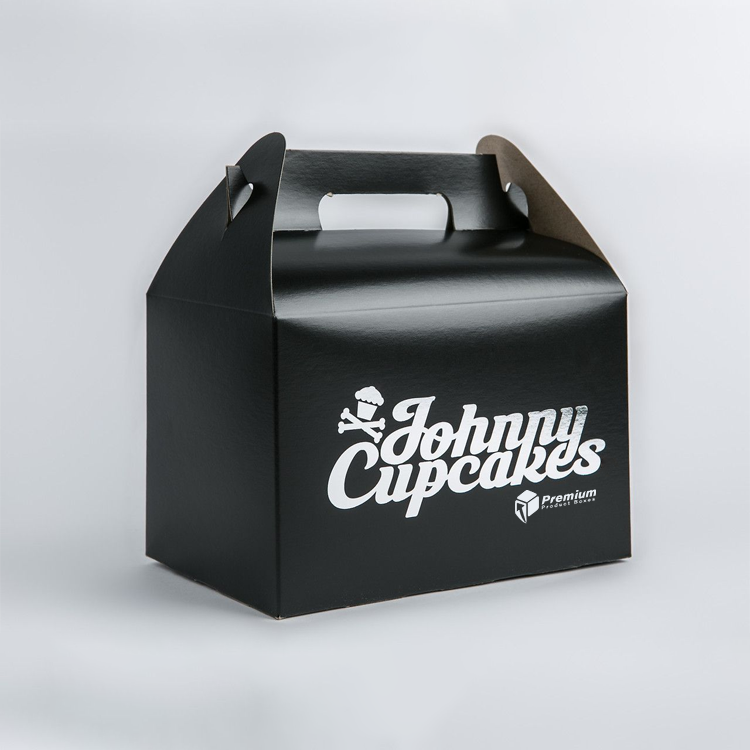 Custom Black Gable Boxes