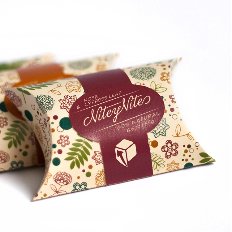 Custom Christmas Pillow Boxes