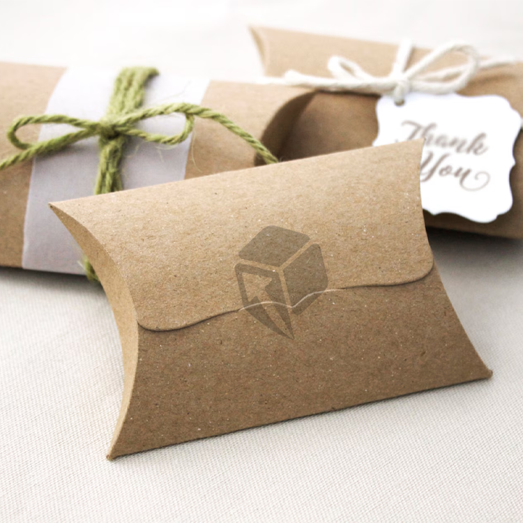 Custom Kraft Pillow Boxes