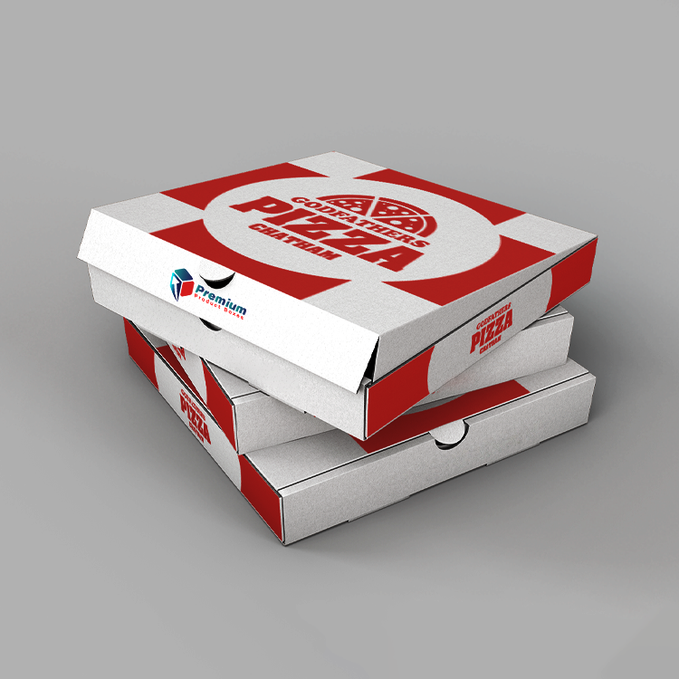 Custom Logo Printed Pizza Boxes