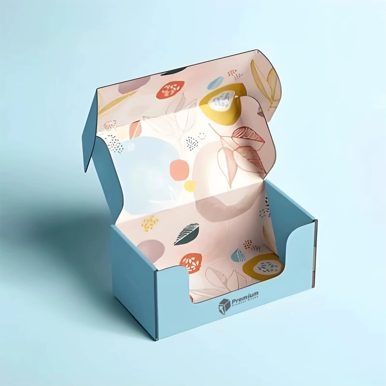 Custom Side Lock Tuck Top Display Box