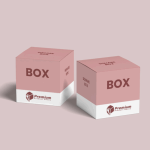 Custom Square Box with Ladder Top